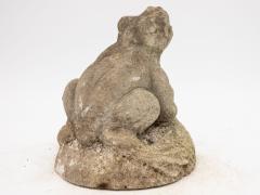 Vintage Reconstituted Stone Frog Fountain Garden Ornament - 3370173