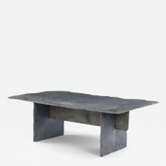 Vintage Rectangular Slate Coffee Table - 3104187