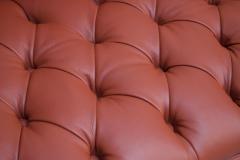 Vintage Restored English Leather Chesterfield Sofa - 1749735