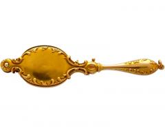 Vintage Retro Era Lorgnette Glasses With 14K Yellow Gold Case - 3519059