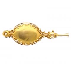 Vintage Retro Era Lorgnette Glasses With 14K Yellow Gold Case - 3519157