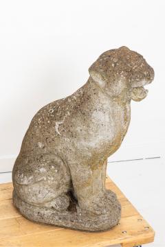 Vintage Roaring Panther Garden Statues - 1550494
