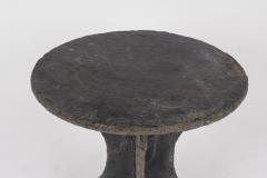 Vintage Round Slate Table - 1507435
