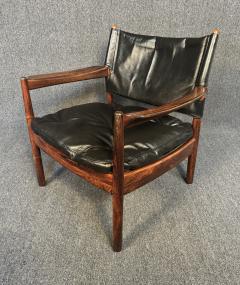 Vintage Scandinavian Mid Century Modern Lounge Chair by Gunnar Myrstand - 3574441