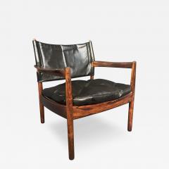 Vintage Scandinavian Mid Century Modern Lounge Chair by Gunnar Myrstand - 3574996
