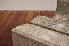 Vintage Sculptural Concrete Chair - 4059991