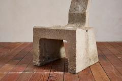 Vintage Sculptural Concrete Chair - 4060006