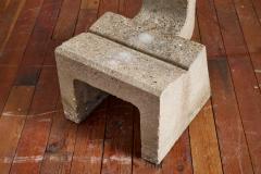 Vintage Sculptural Concrete Chair - 4060009