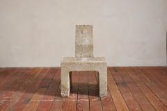 Vintage Sculptural Concrete Chair - 4060052