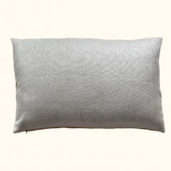 Vintage Silk Damask c 1920s Pillow 16 x 24 Europe 120a - 4036691