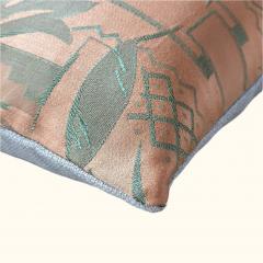 Vintage Silk Damask c 1920s Pillow 16 x 24 Europe 120a - 4036692