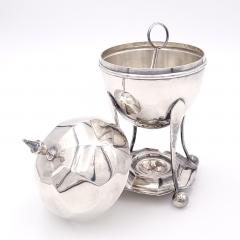 Vintage Silver Plate Egg Holder England circa 1960 - 3004622