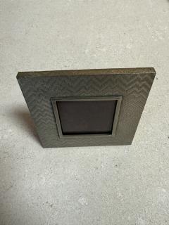 Vintage Silver Tone Textured Picture Frame - 4563902