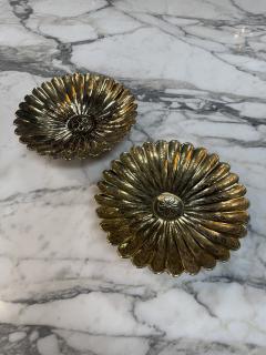 Vintage Solid Brass Pedestal Bowl - 4623588