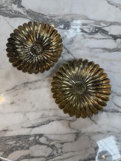 Vintage Solid Brass Pedestal Bowl - 4623590