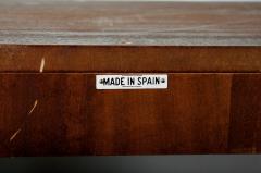 Vintage Solid Wood Console or Vanity Table with Marble Top - 69820