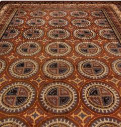 Vintage Spanish Handmade Wool Rug - 2442689