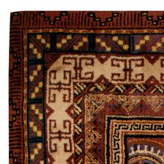 Vintage Spanish Handmade Wool Rug - 2442695