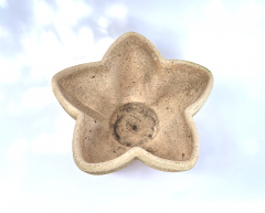 Vintage Star Shaped Cement Planters 1960s - 4750011