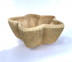 Vintage Star Shaped Cement Planters 1960s - 4750014