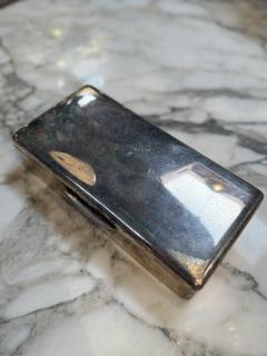 Vintage State Express Cigarettes Metal Cigarette Box with Wooden Interior - 4380198