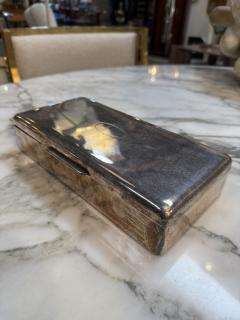 Vintage State Express Cigarettes Metal Cigarette Box with Wooden Interior - 4380199