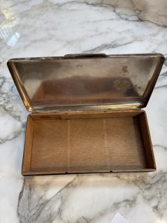 Vintage State Express Cigarettes Metal Cigarette Box with Wooden Interior - 4380200