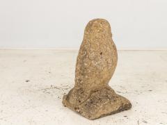 Vintage Stone Owl Garden Ornament - 3585235
