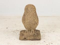 Vintage Stone Owl Garden Ornament - 3585237