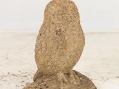 Vintage Stone Owl Garden Ornament - 3585239