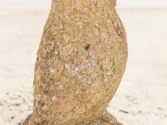 Vintage Stone Owl Garden Ornament - 3585242