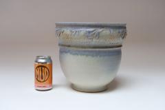 Vintage Studio Pottery Blue Ombr Planter by Deanna Nichols - 4453462