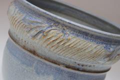 Vintage Studio Pottery Blue Ombr Planter by Deanna Nichols - 4453465