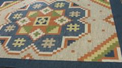 Vintage Swedish Flat Weave Carpet 20th Century 57 x 8 - 3967508