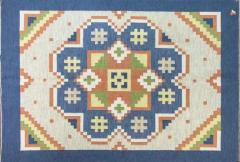 Vintage Swedish Flat Weave Carpet 20th Century 57 x 8 - 3967517