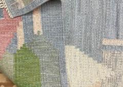 Vintage Swedish Kilim Most Unusual - 3971527