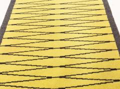 Vintage Swedish Pile Rug - 3583562