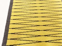 Vintage Swedish Pile Rug - 3583563