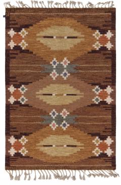 Vintage Swedish Rug By Ingegerd Silow - 2442040