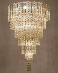 Vintage Teardrop Crystal Chandelier - 717167