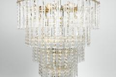 Vintage Teardrop Crystal Chandelier - 717168