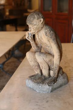 Vintage Terracotta Monkey - 1457331