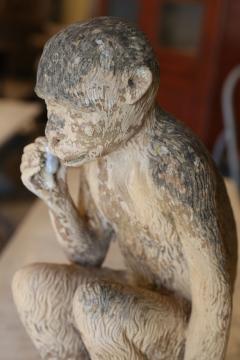 Vintage Terracotta Monkey - 1457333