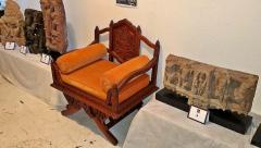 Vintage Thai Howdah Chair - 1713125