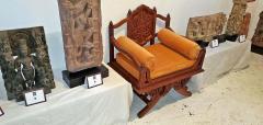 Vintage Thai Howdah Chair - 1713126