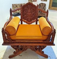 Vintage Thai Howdah Chair - 1713129