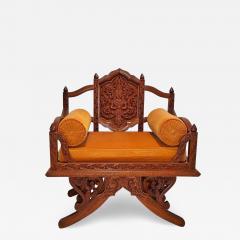 Vintage Thai Howdah Chair - 1718231