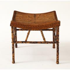Vintage Thebes Bamboo Stool - 4370360
