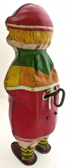 Vintage Tin Wind Up Toy by Lindstrom Dancing Katinka American Circa 1930 - 3221058
