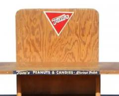 Vintage Toms Peanuts Wooden Display Stand - 3529418
